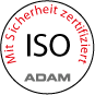 Die Adam Lasertechnik GmbH ist zertifiziert um höchste Qualitätsmanagement-Standards zu erfüllen